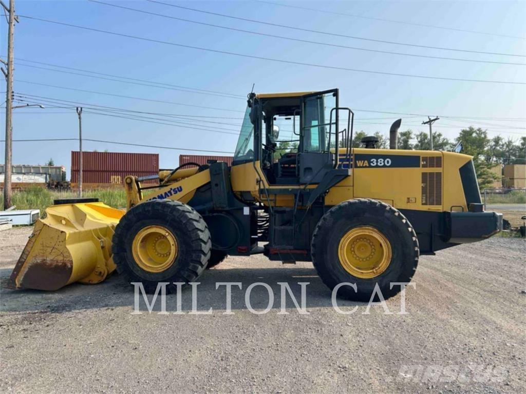 Komatsu WA380 Wielladers