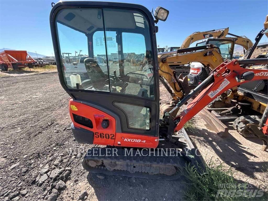 Kubota KX018-4 Rupsgraafmachines
