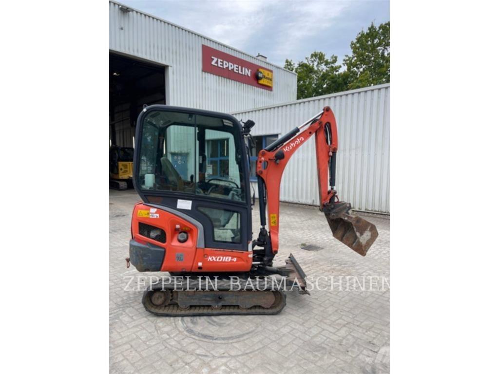 Kubota KX018-4 Rupsgraafmachines