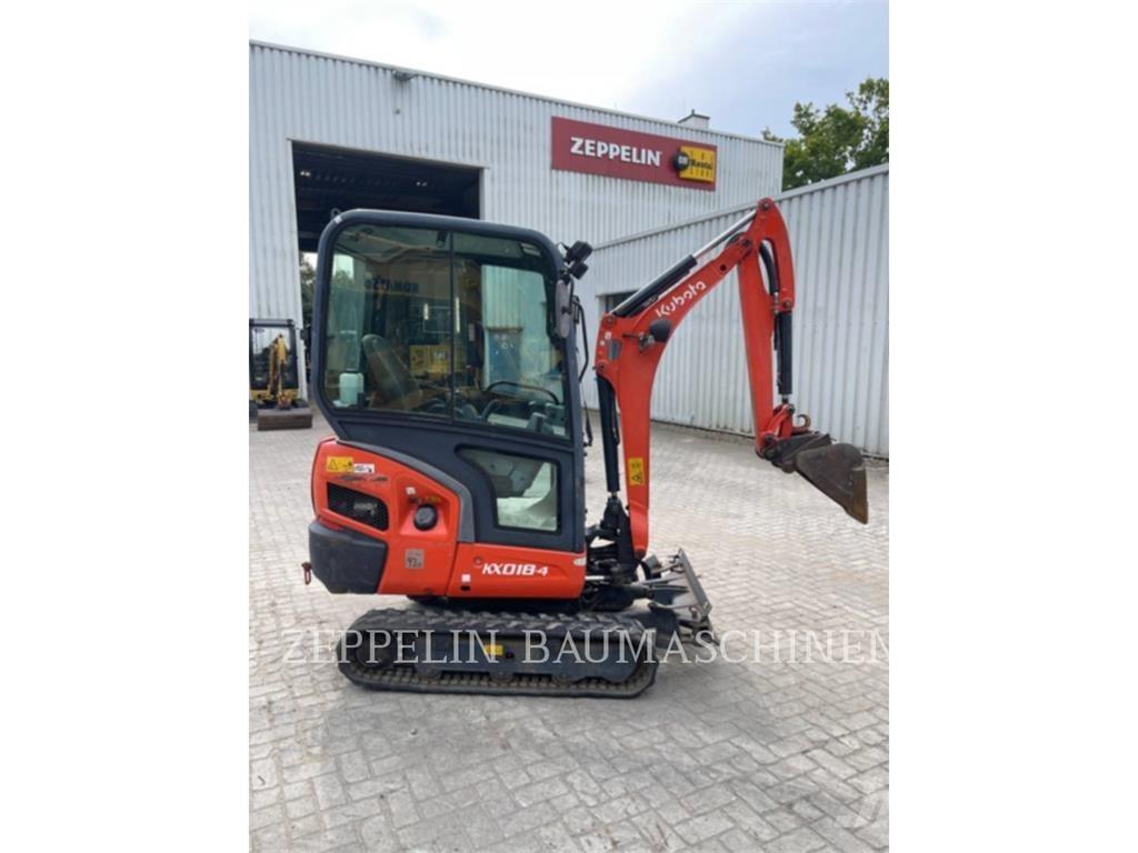 Kubota KX018-4 Rupsgraafmachines