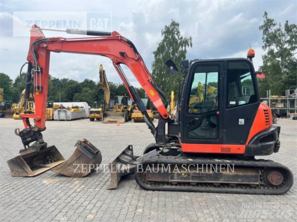 Kubota KX080-4 Rupsgraafmachines