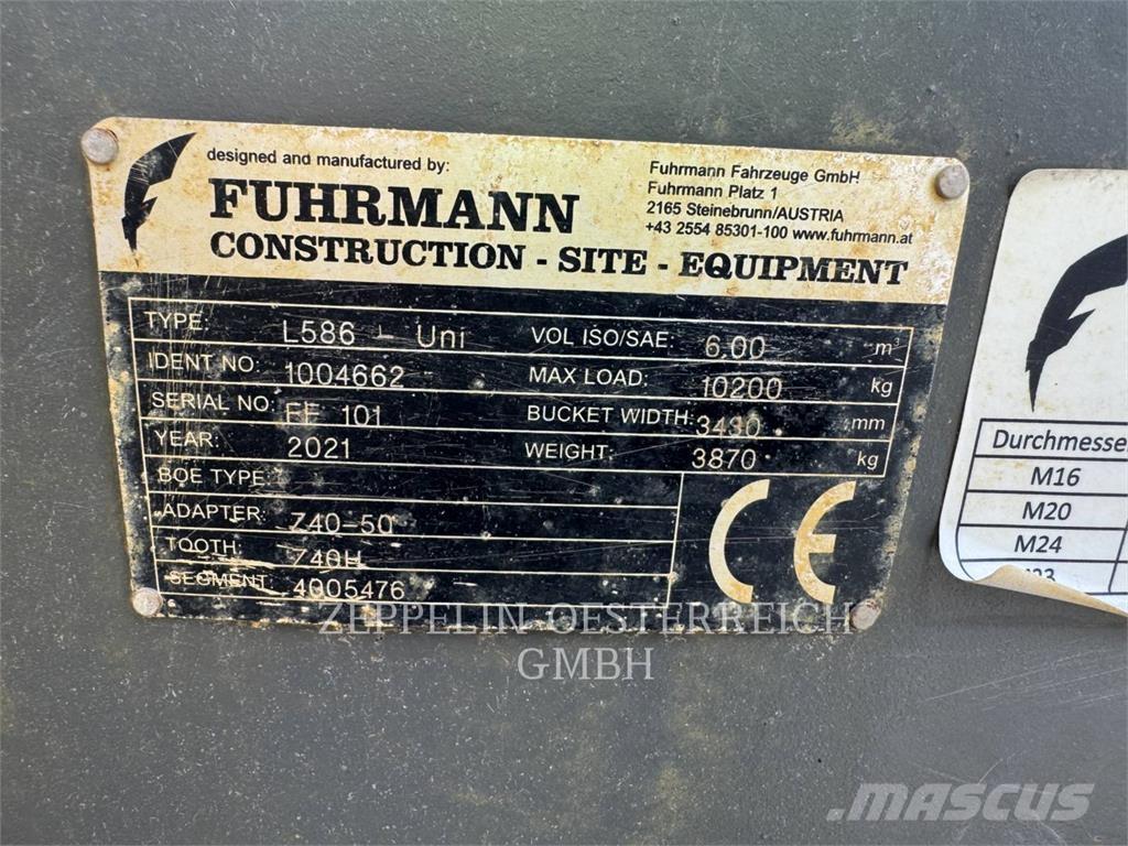 Liebherr L586 Wielladers