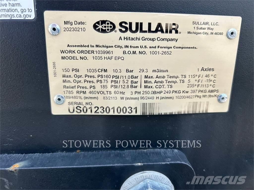 Sullair E1035HAF Persluchtdrogers