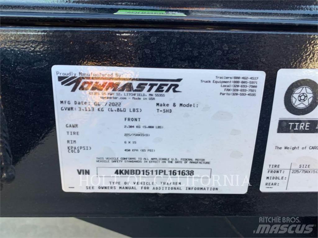 TOWMASTER TRLR DMP10 Overige aanhangers