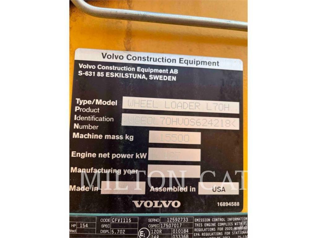 Volvo L70H Wielladers