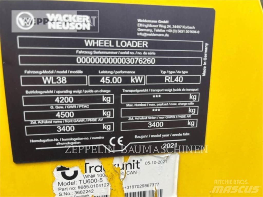 Wacker WL38 Wielladers