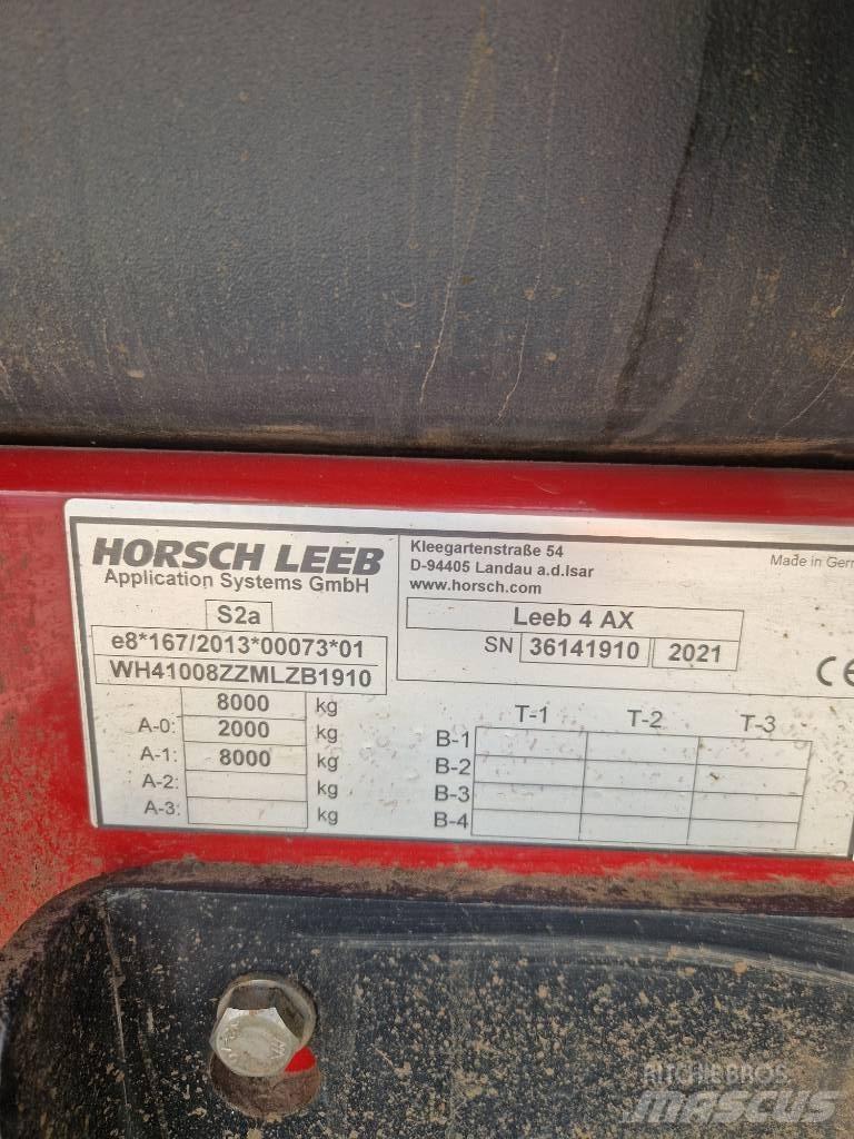 Horsch Leeb 4 AX Getrokken spuitmachines
