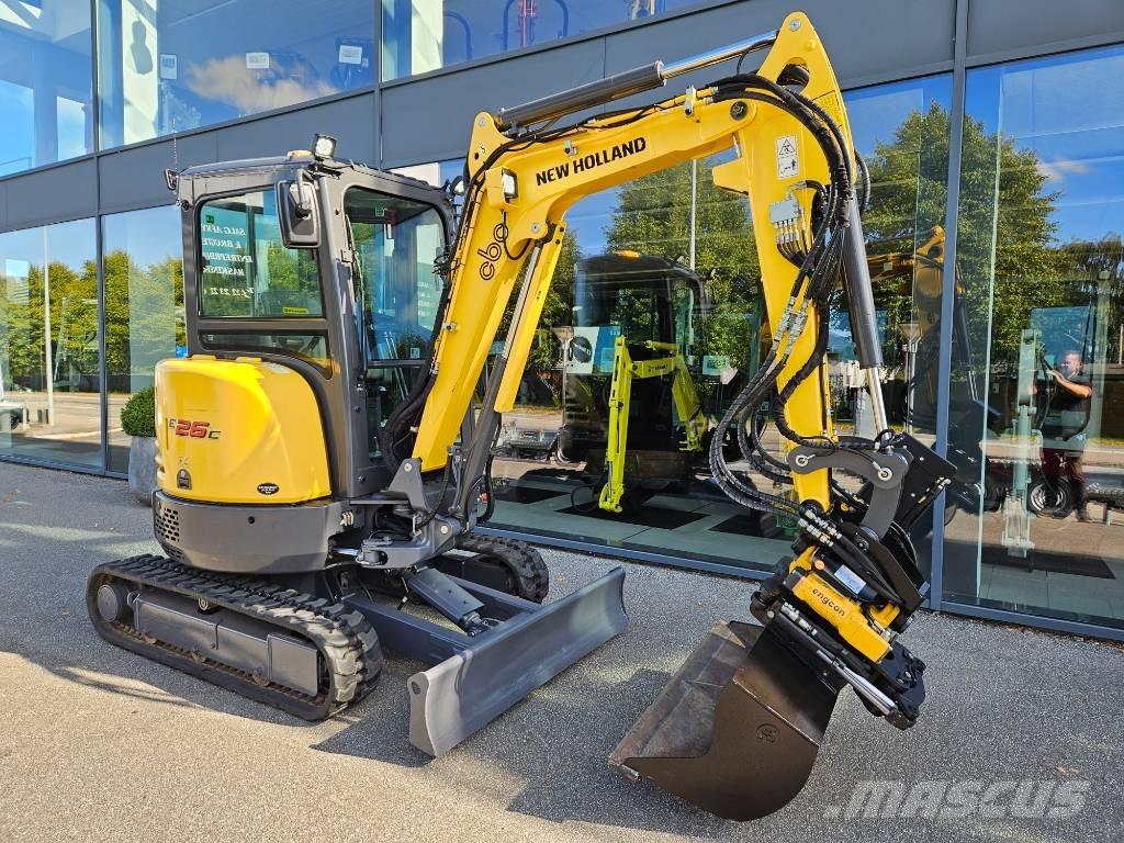 New Holland E 26 C Minigraafmachines < 7t