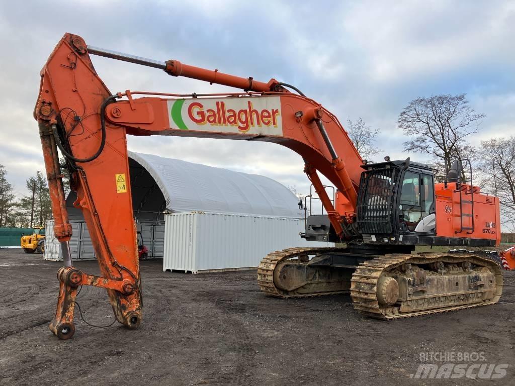 Hitachi ZX670LCH-5B Rupsgraafmachines