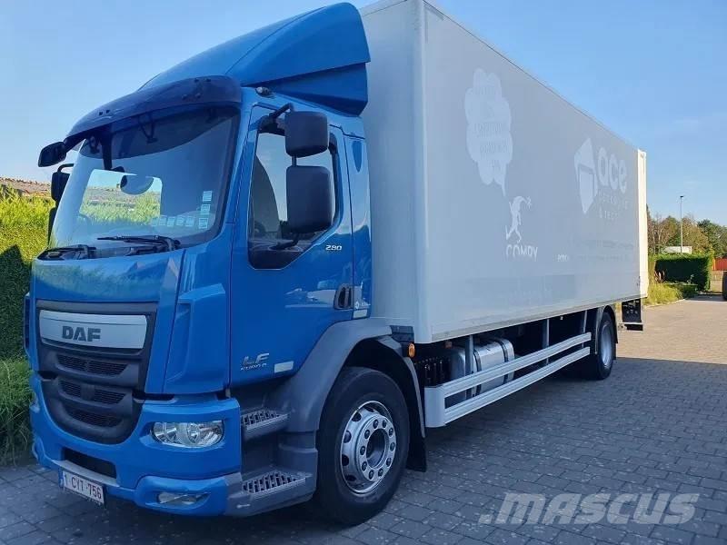 DAF LF 280 Bakwagens met gesloten opbouw