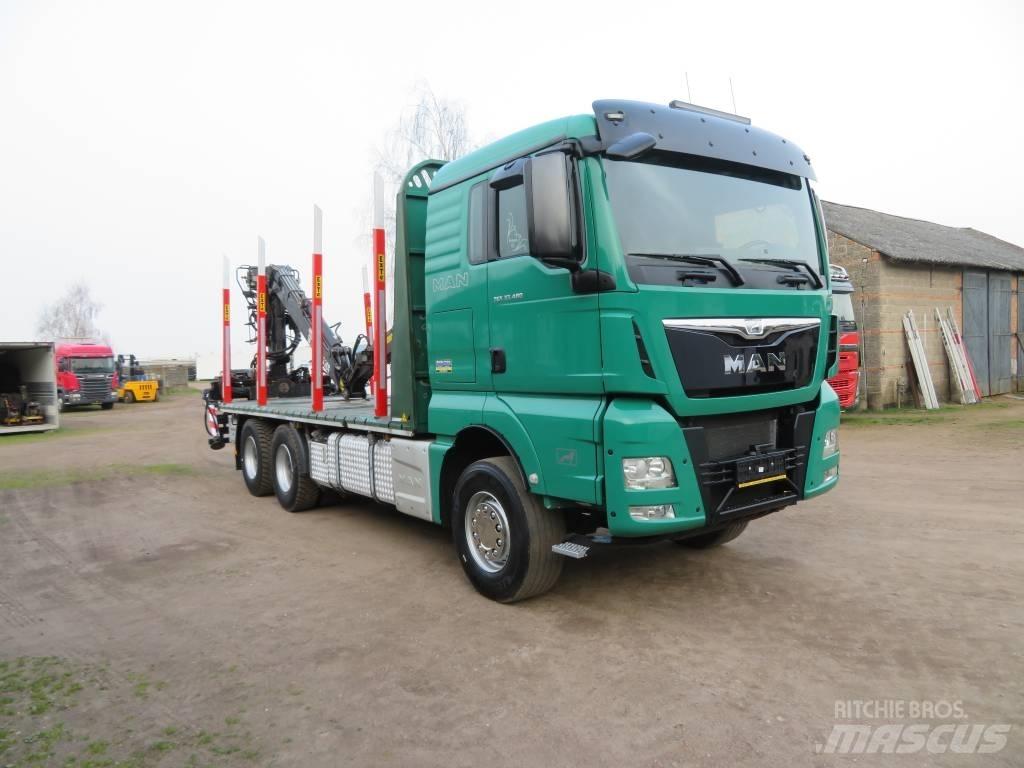 MAN TGX 33.480 Hout-Bakwagens