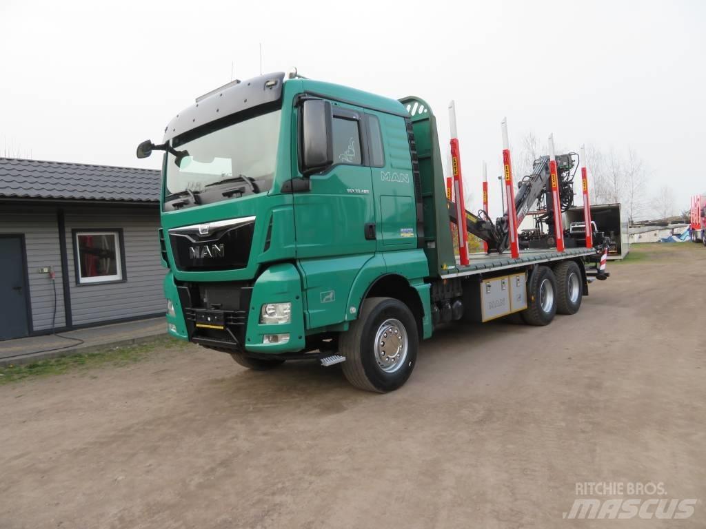 MAN TGX 33.480 Hout-Bakwagens