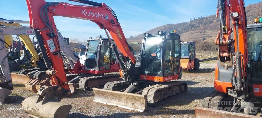 Kubota KX 080-4 Midigraafmachines 7t - 12t