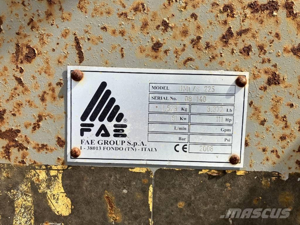 FAE UML/S 225 Rotorkopeggen / rototillers