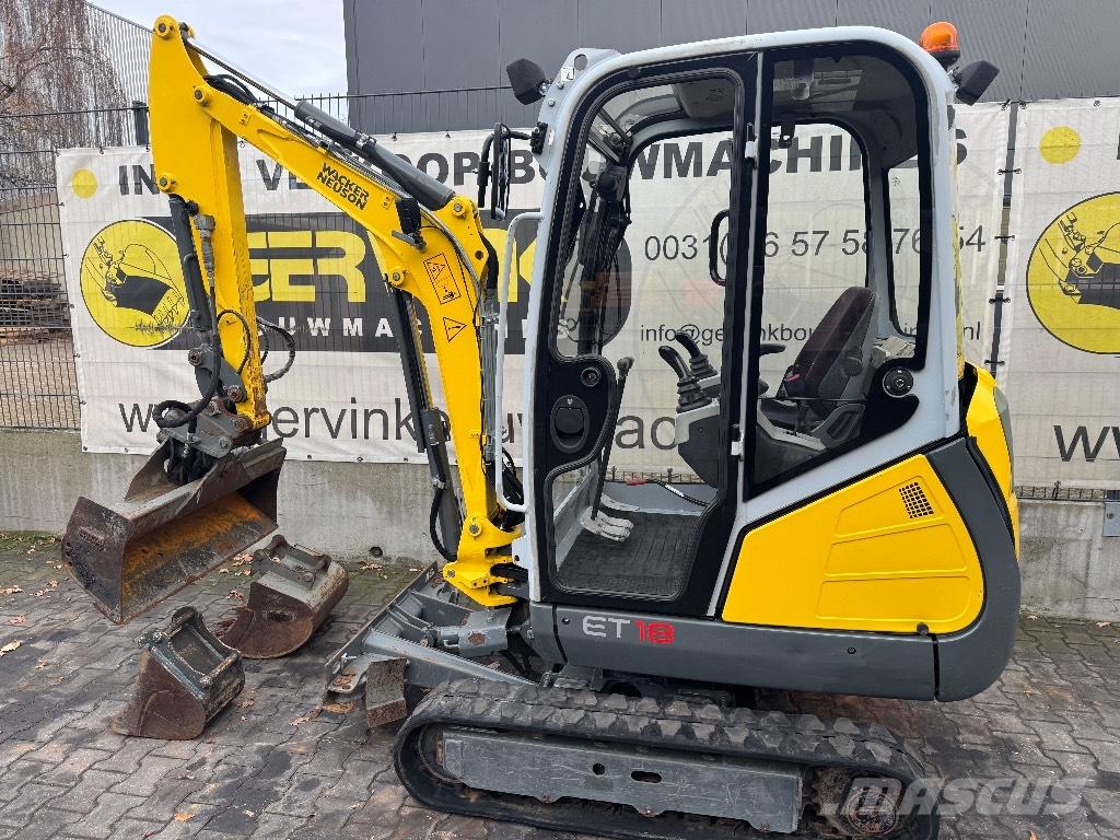 Wacker Neuson ET 18 Minigraafmachines < 7t