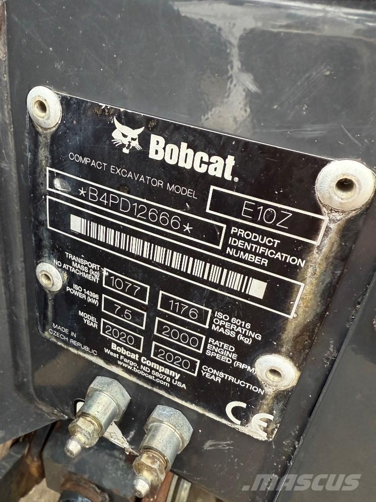 Bobcat E 10z Minigraafmachines < 7t
