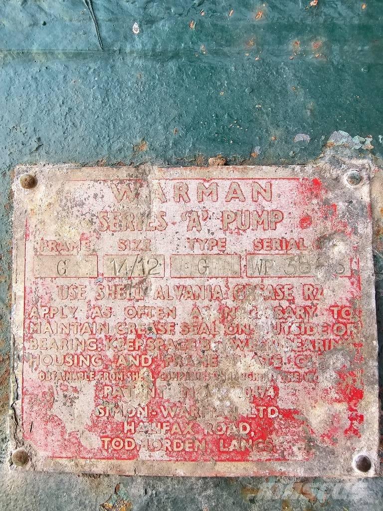 Warman pump 14/12'' Baggerschepen