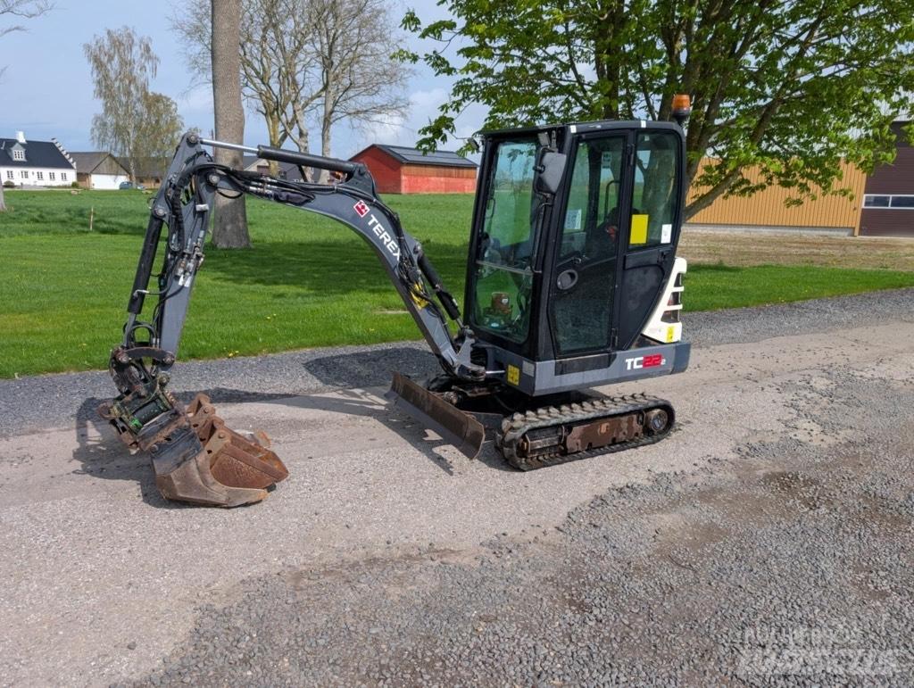 Terex TC 22-2 Rupsgraafmachines