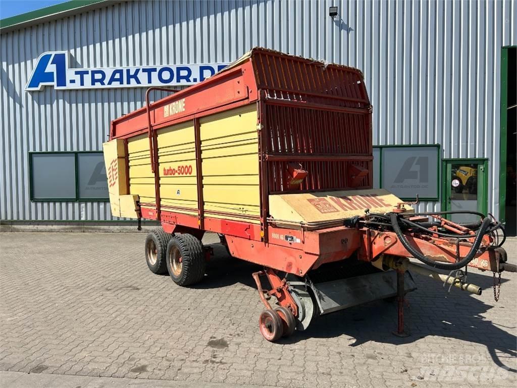 Krone Turbo 5000 T Opraapwagens