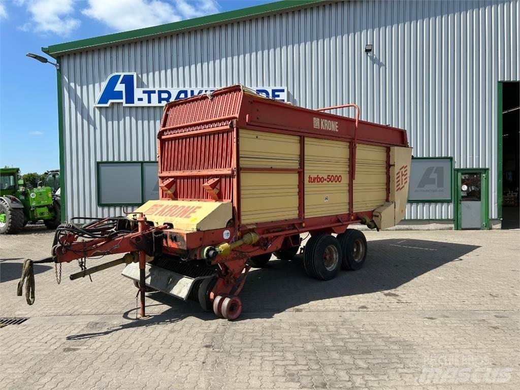 Krone Turbo 5000 T Opraapwagens