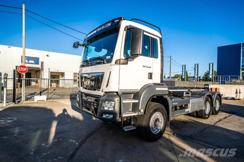 MAN TGS 33.430 BL Vrachtwagen met containersysteem