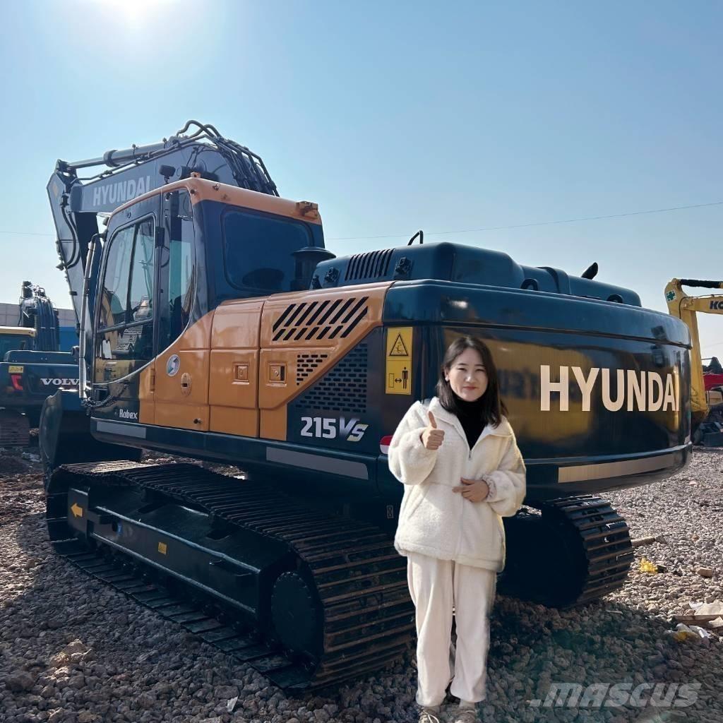 Hyundai 215 Rupsgraafmachines