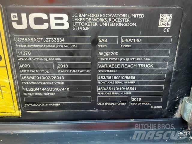 JCB 540-140 Verreikers