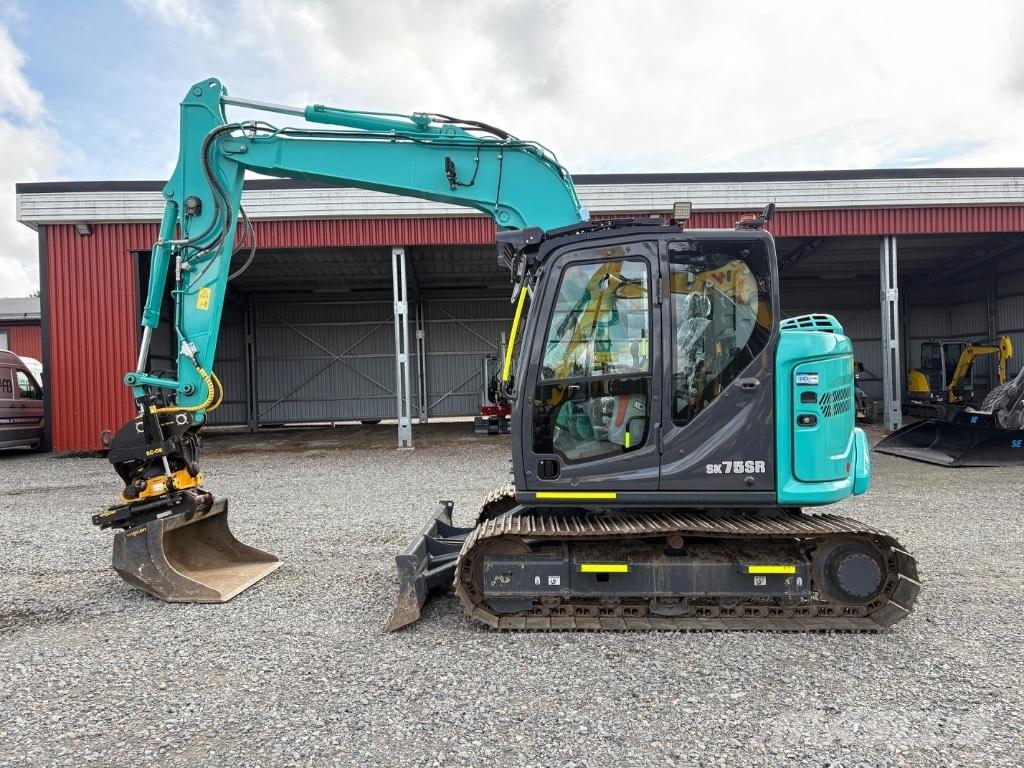 Kobelco SK75SR-7 Midigraafmachines 7t - 12t