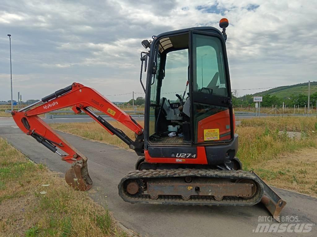 Kubota U 27-4 Minigraafmachines < 7t