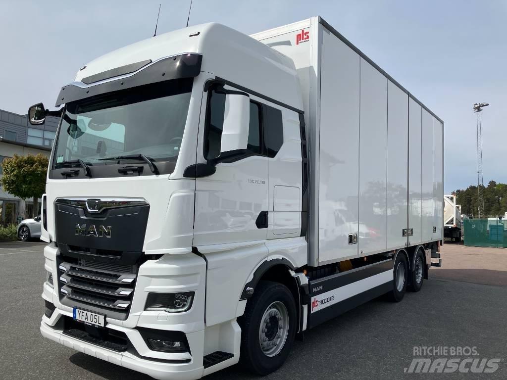 MAN TGX 26.510 Bakwagens met gesloten opbouw