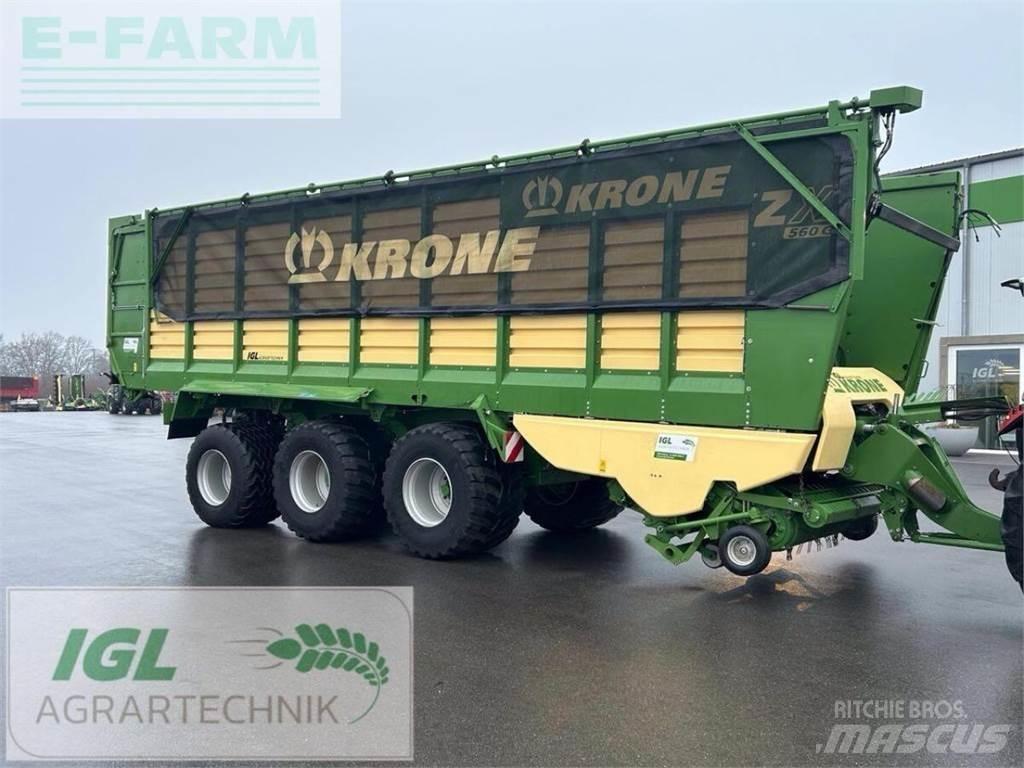 Krone zx 560 gl Graantransportwagen