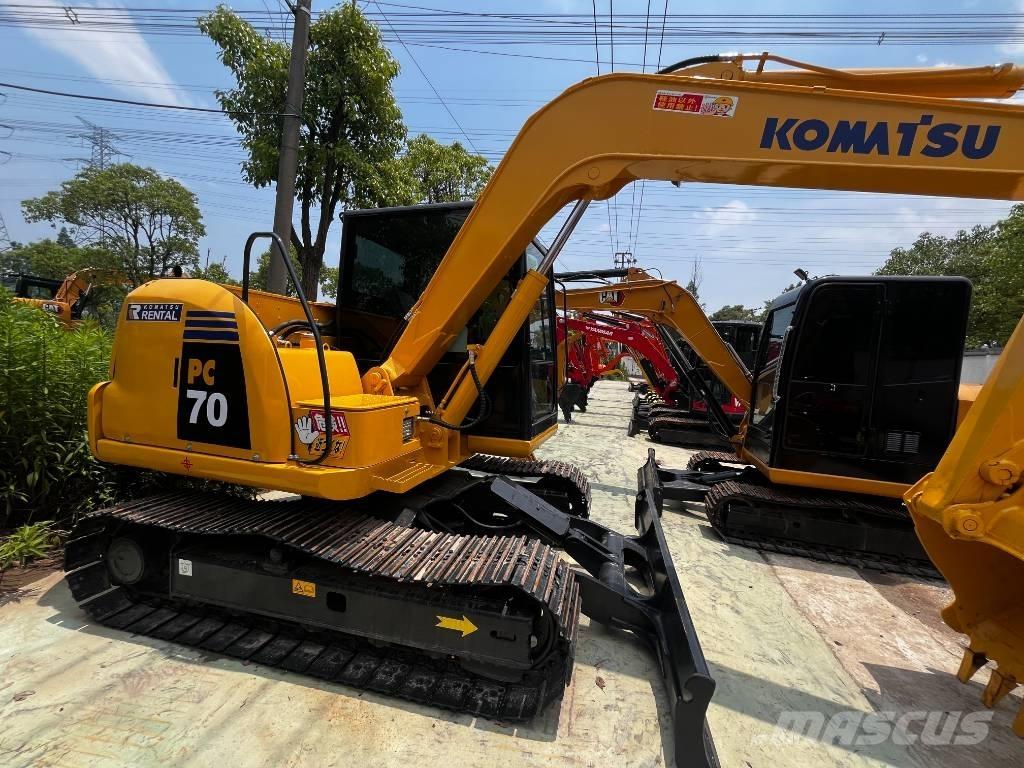 Komatsu PC 70 Rupsgraafmachines