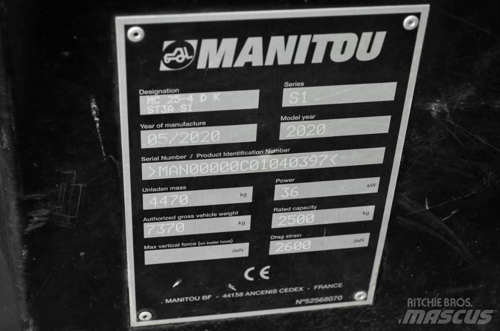 Manitou MC 25-4 Diesel heftrucks