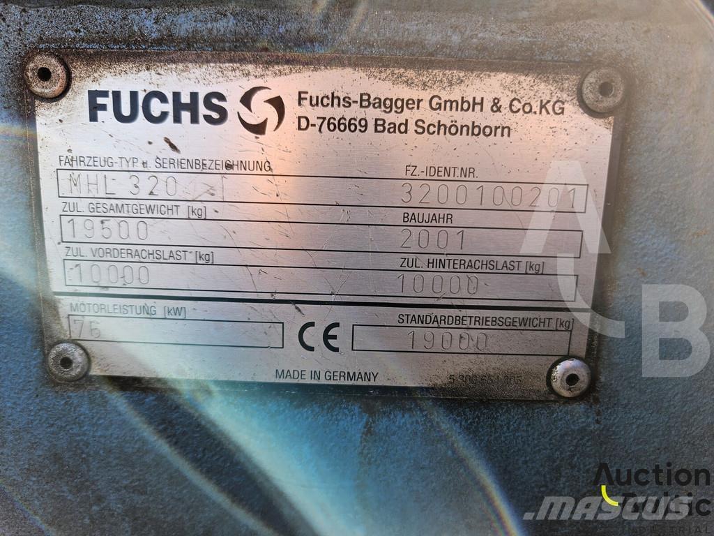 Fuchs MHL 320 Wielgraafmachines