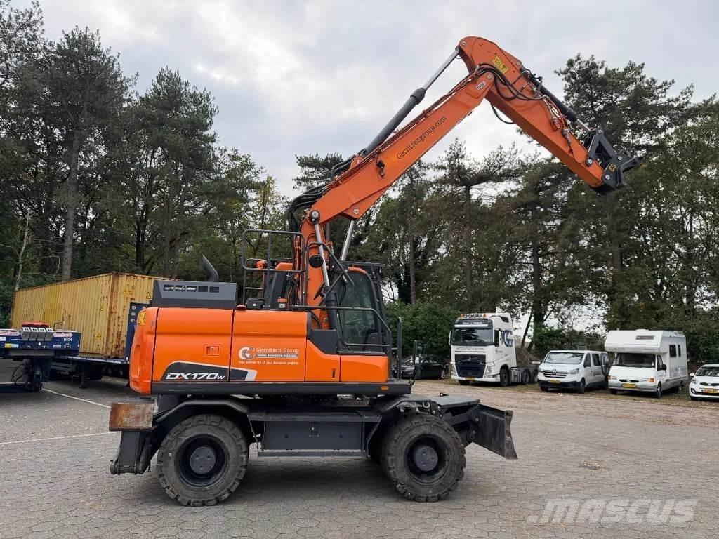 Doosan DX170W-5 Wielgraafmachines