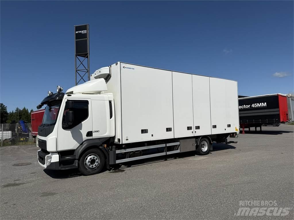 Volvo FL280 4x2 Bakwagens met gesloten opbouw