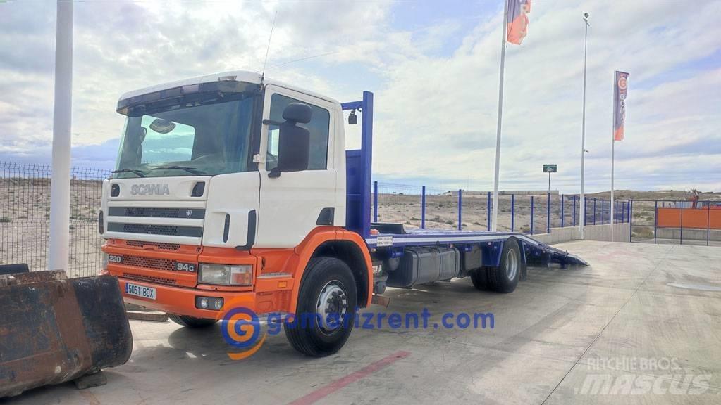 Scania P 220 Platte bakwagens