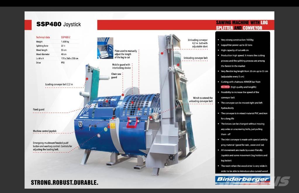 Binderberger SSP 480 Houtklover