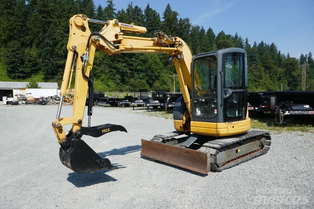 Komatsu PC58UU-5 Minigraafmachines < 7t