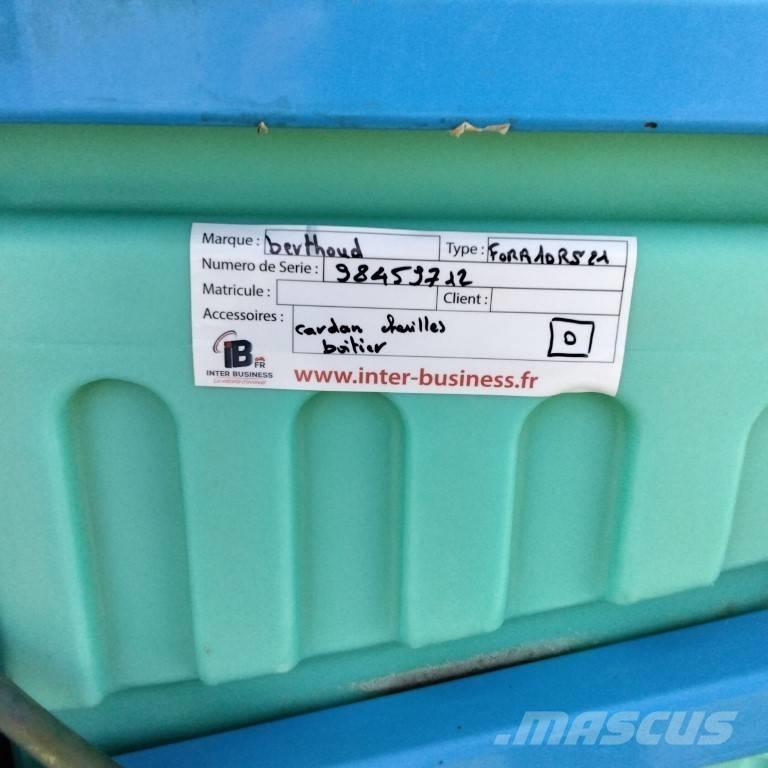 Berthoud FOR10RS21 Gedragen spuitmachines