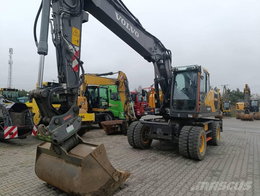 Volvo EW 220 E Wielgraafmachines