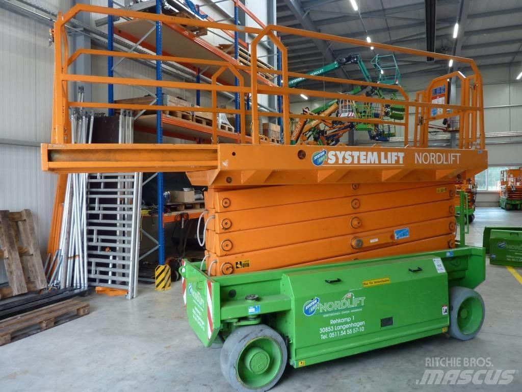 HAB S 152 10 E2WD Schaarhoogwerkers