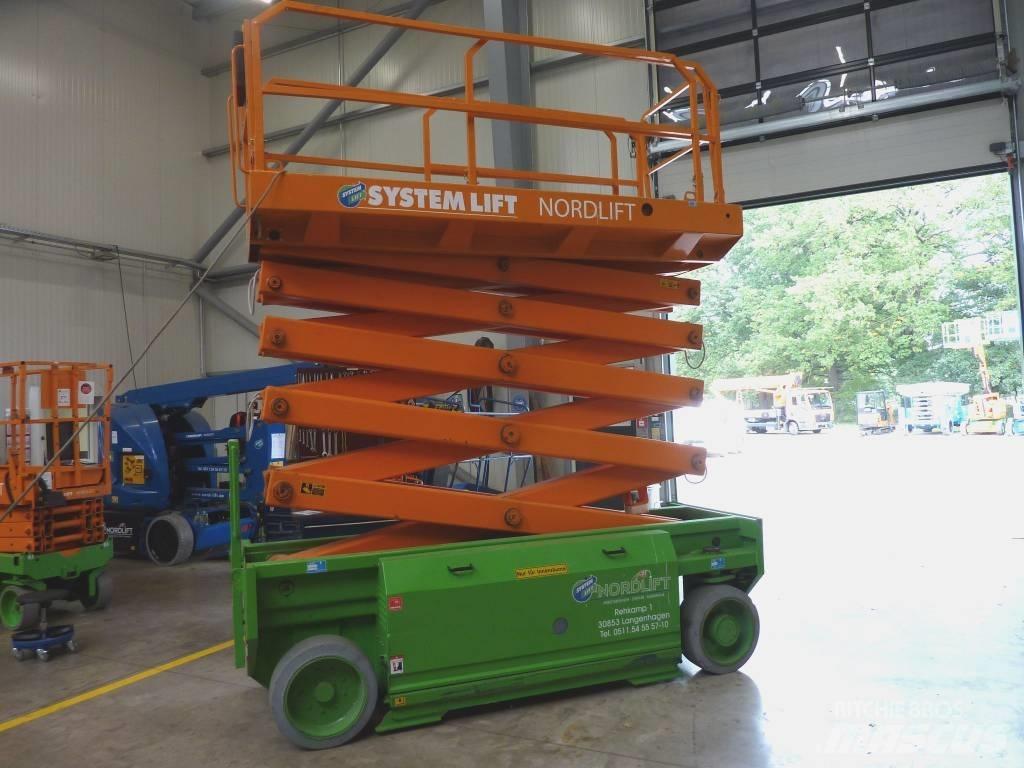 HAB S 152 10 E2WD Schaarhoogwerkers