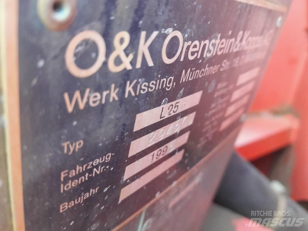 O&K L 25 Wielladers