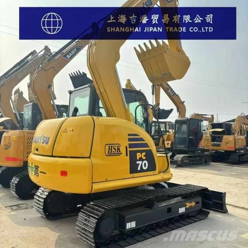Komatsu PC 70 Rupsgraafmachines