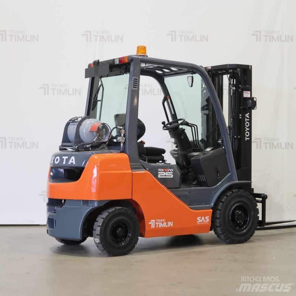 Toyota 02-8FGF25 LPG heftrucks