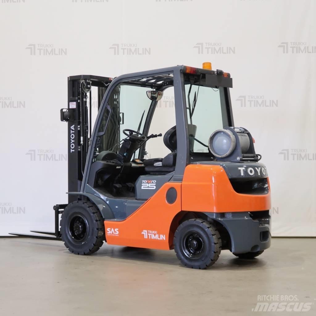 Toyota 02-8FGF25 LPG heftrucks