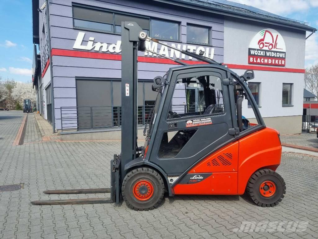 Linde H30T-02 LPG heftrucks