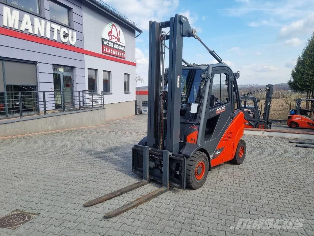 Linde H30T-02 LPG heftrucks