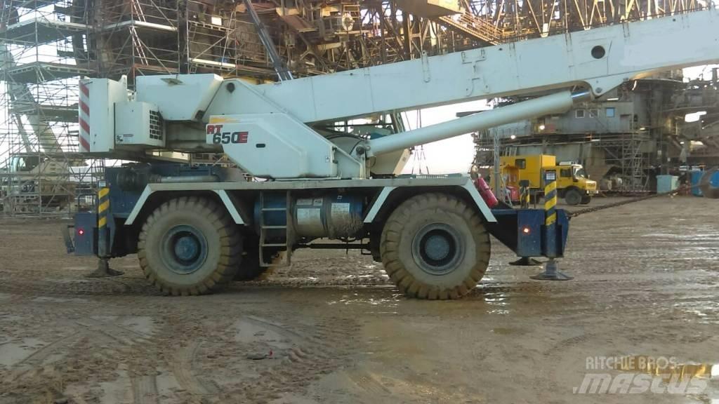 Grove RT 650 E Ruw terrein kranen
